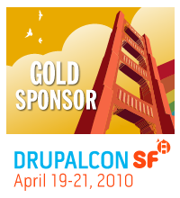 Gold Sponsor, DrupalCon SF 2010